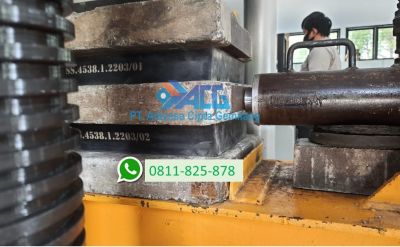 Agen karet elastomeric bearing pads profesional di Bukittinggi Sumatera Barat