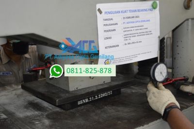 Penyedia karet elastomeric bearing pads berkualitas di Samarinda Kalimantan Timur