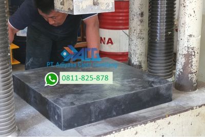 Agen karet elastomeric bearing pads profesional di Ruteng Nusa Tenggara Timur