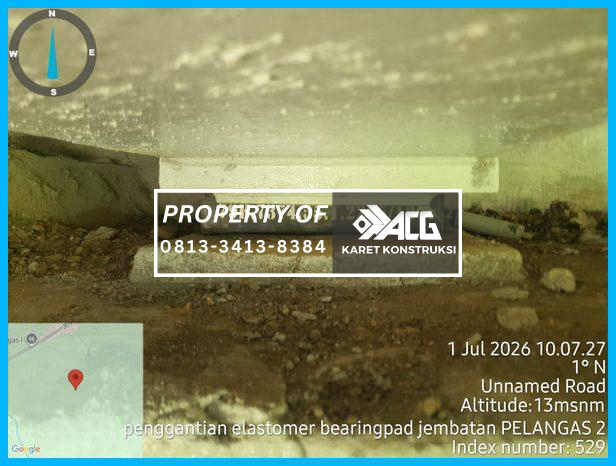 Karet Bantalan Jembatan