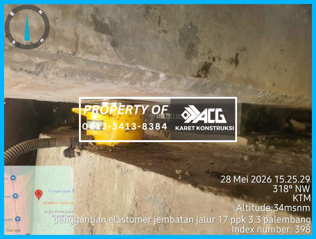 Karet Bantalan Jembatan